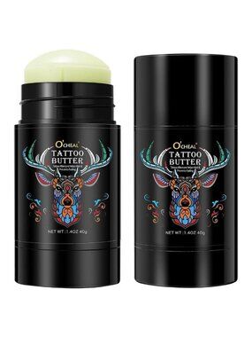O'Cheal Tattoo Aftercare Butter Balm 40g Tattoo Moisturizer & Skin Care Stick